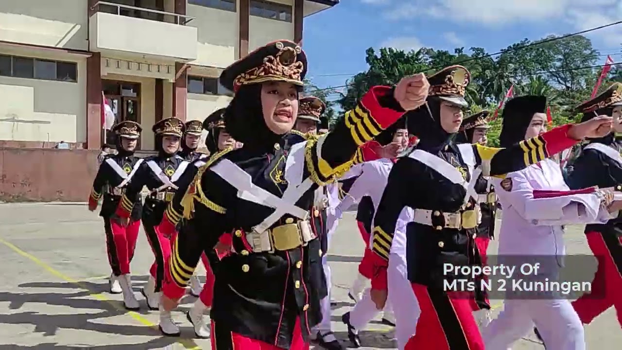 UPACARA BENDERA 17 AGUSTUS  MTs NEGERI 2 KUNINGAN | BALE DESA SINDANGSARI