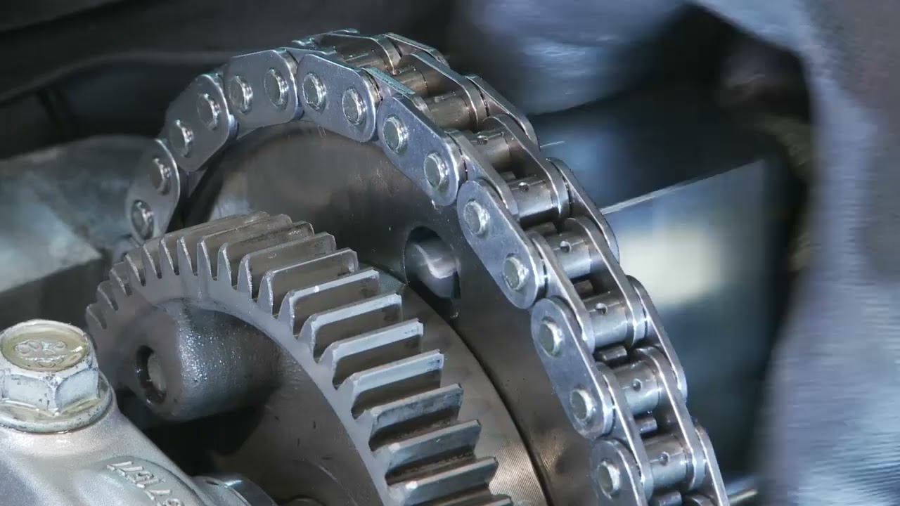 Removal of the camshaft on engine Opel B16DTH (LVL)