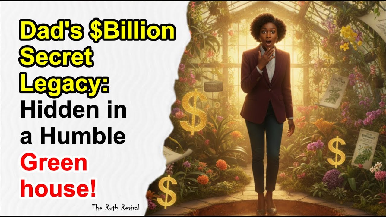 Hidden Inheritance Story Dad's Secret Billionaire Legacy in a Small-Town Greenhouse Revealed!