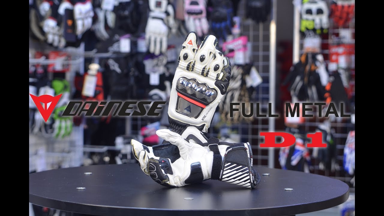Обзор ТИТАНОВЫХ мотоперчаток DAINESE FULL METAL D1