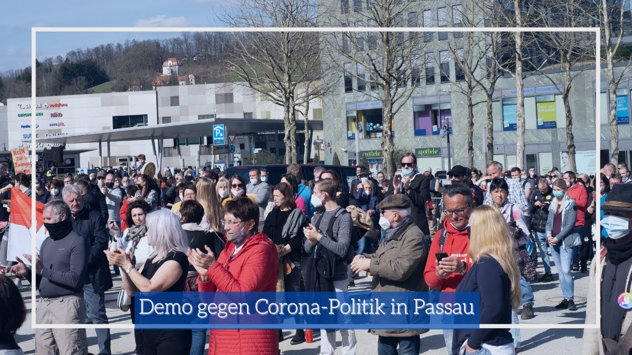 Demo gegen Corona-Politik in Passau