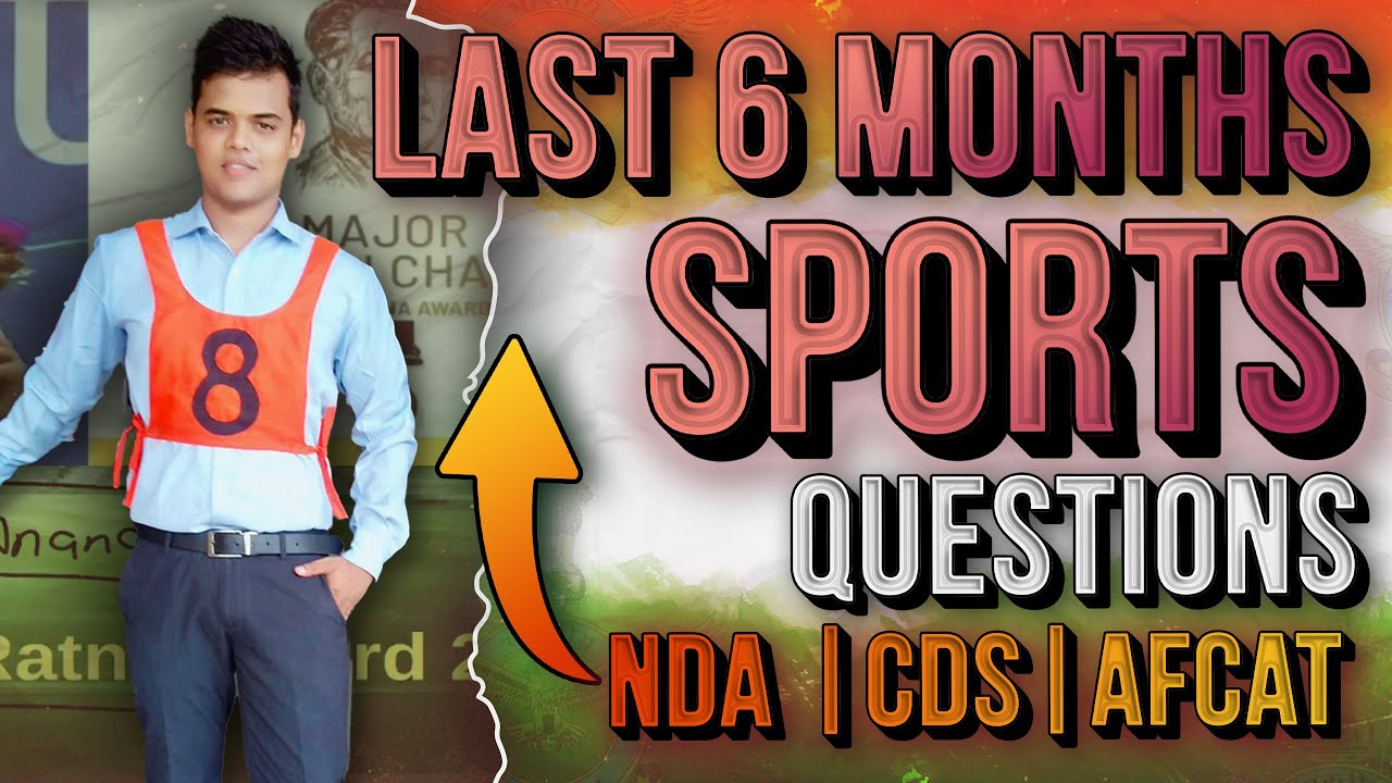 AFCAT Sports GK || Sports Based Current Affairs || Sport Based Static+Current affairs for Every exam