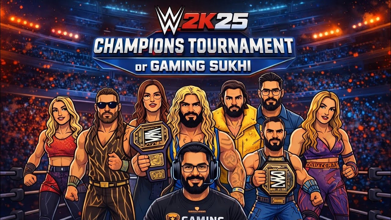 WWE 2K25 Gameplay 🔥 Aaj Ring Mein Tabahi!