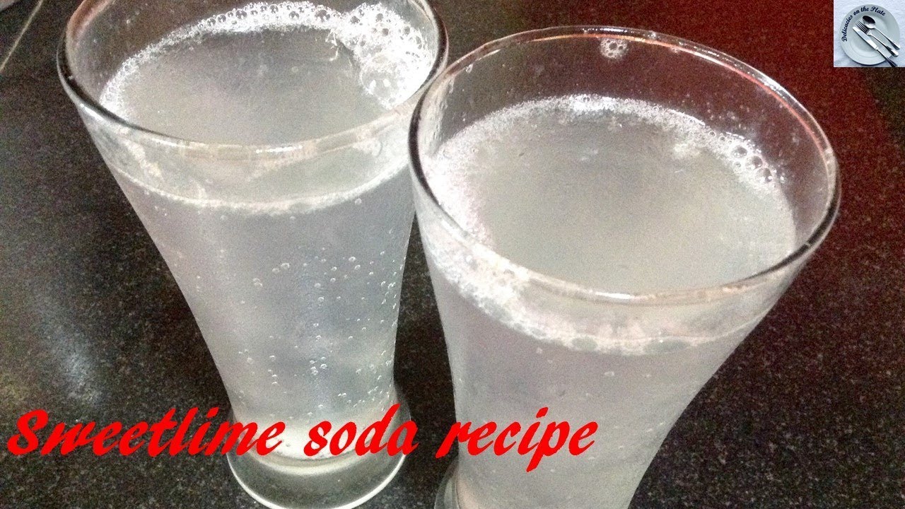 होटल जैसा स्वीट लाइम सोडा कैसे बनाएं | Sweet lime soda - summer cooler recipe - Recipe in hindi