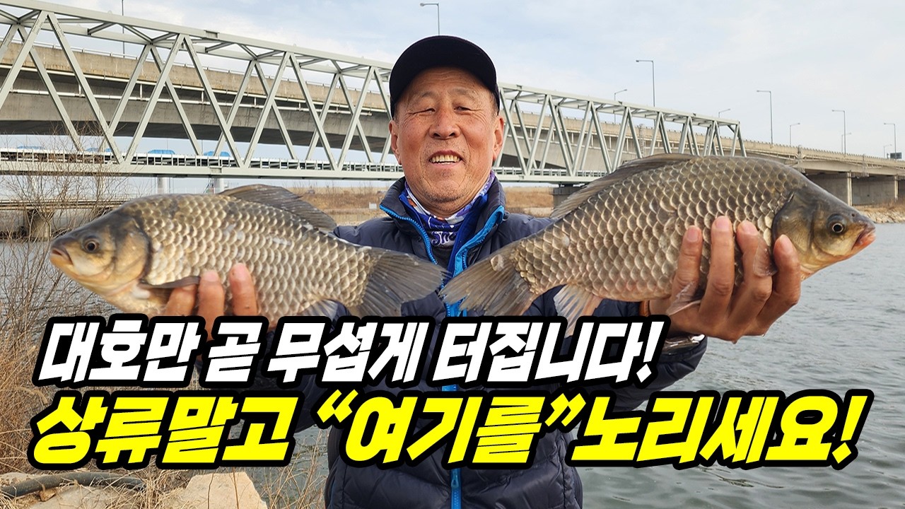 가온[붕어보트낚시]Ver158. 대호만 곧 폭팔적으로 터질겁니다! 상류말고 여기를 눈여겨 보세요!