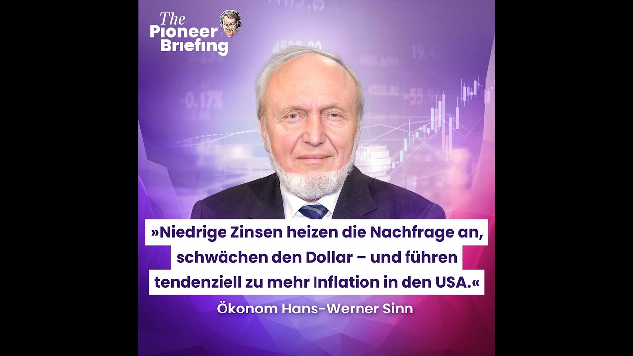 Prof. Hans-Werner Sinn zu Inflation | Grönland und Trump | Wikipedia wird 25