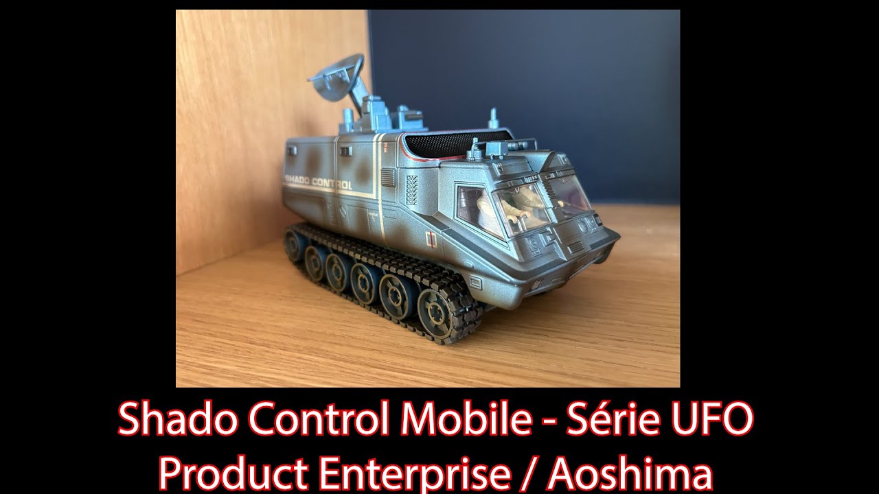 Unboxing Réplique SHADO CONTROL MOBILE de la série UFO (Product Enterprise) série TV ULTRA-KITSCH !