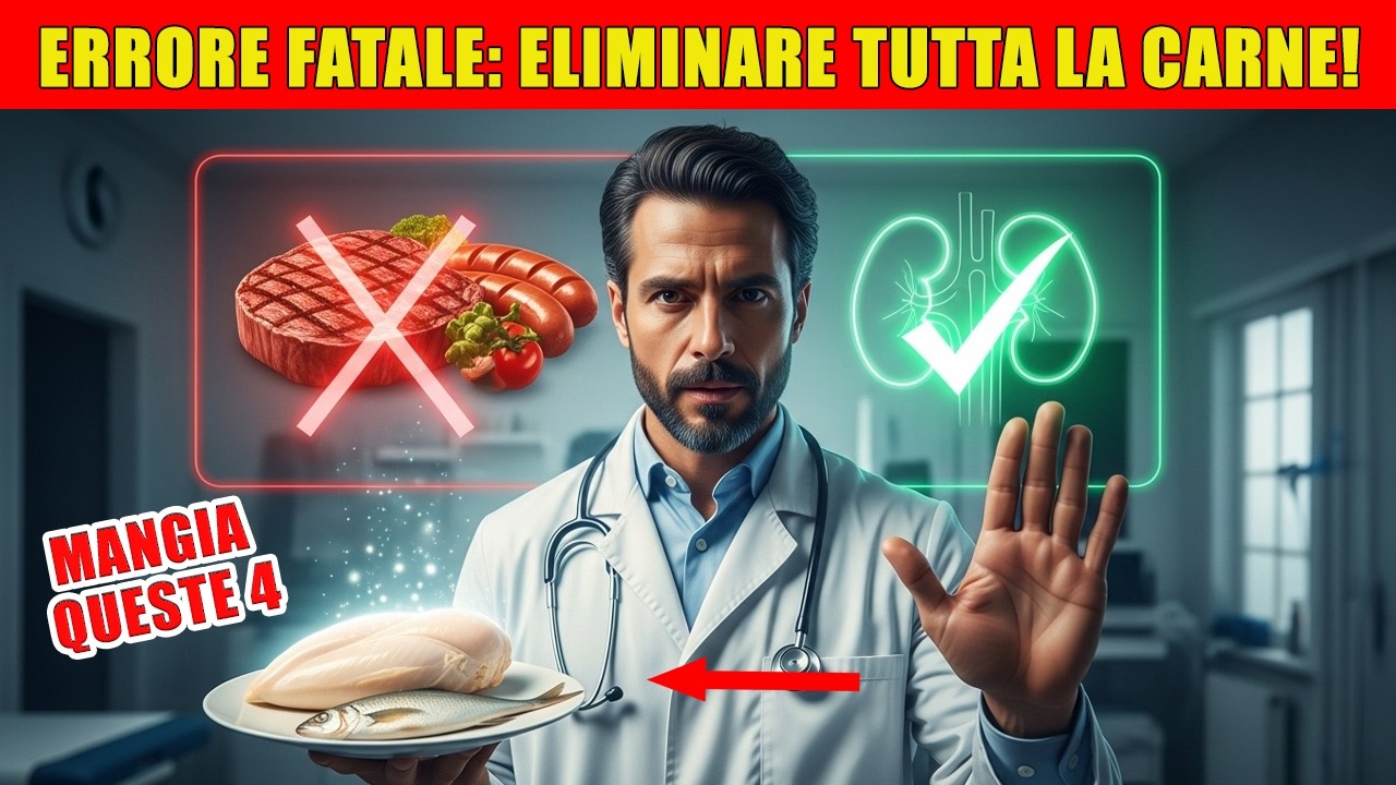 Reni Deboli? Creatinina alta? 4 Carni 
