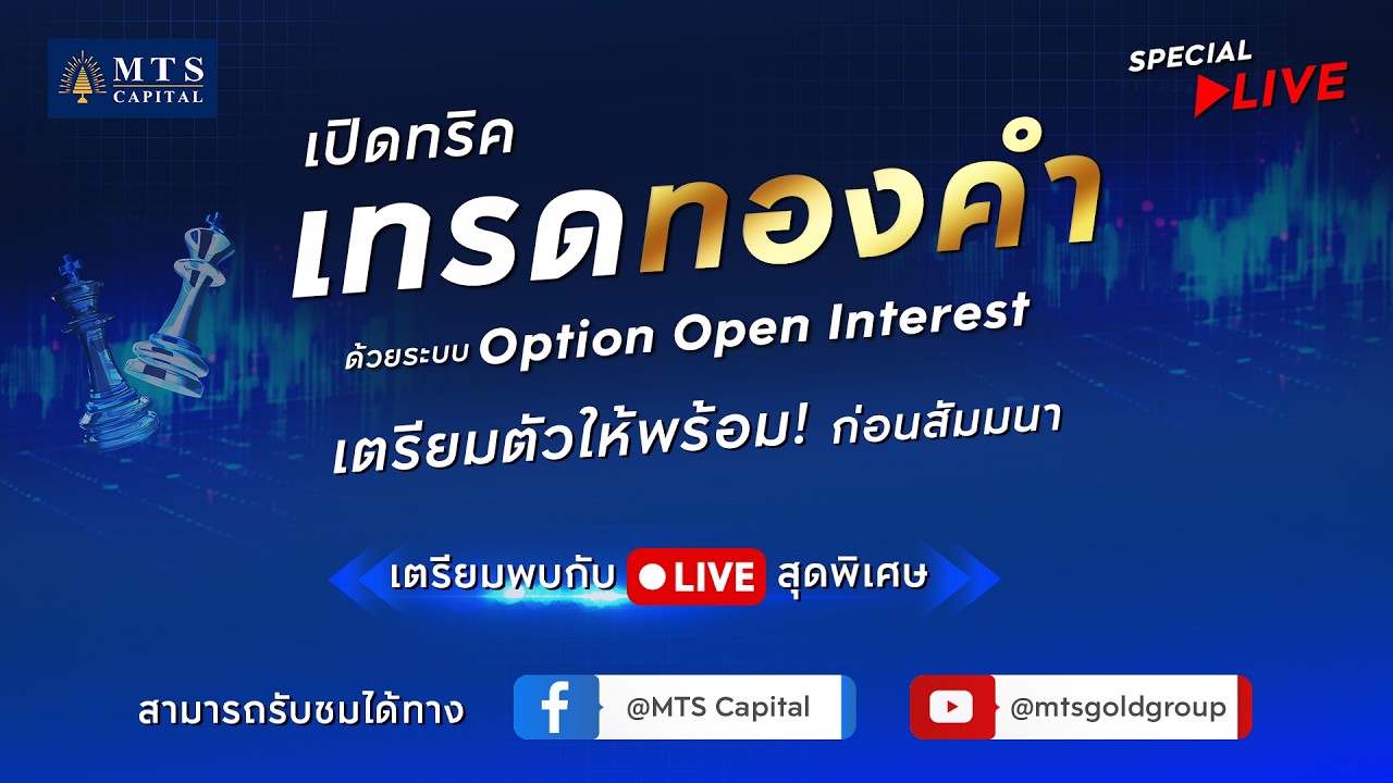 เปิดทริค “เทรดทองคำ” ด้วยเทคนิค Option Open Interest