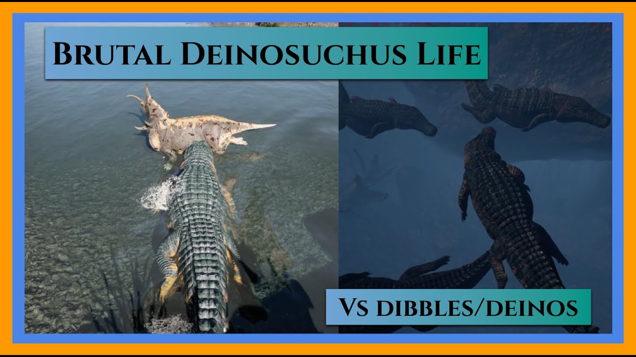 Brutal Life of a Deinosuchus
