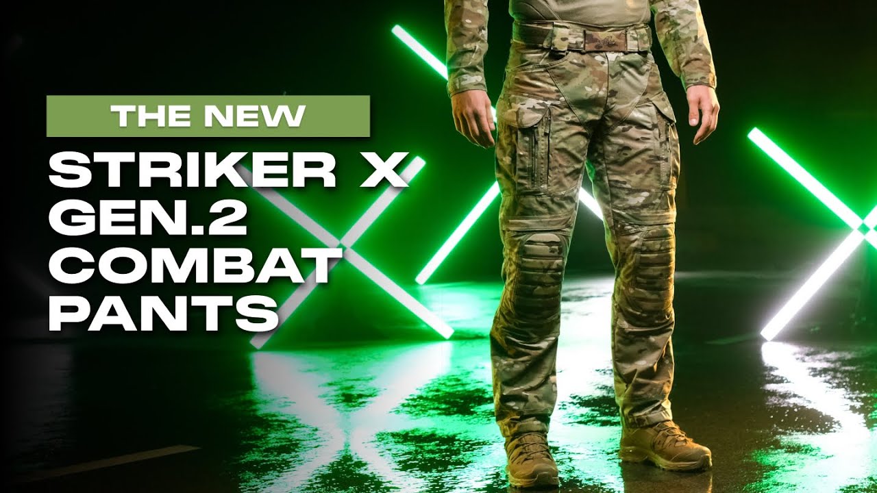 Новые боевые брюки Striker X Gen.2 | Созданы для полевых условий, адаптированы для любой миссии