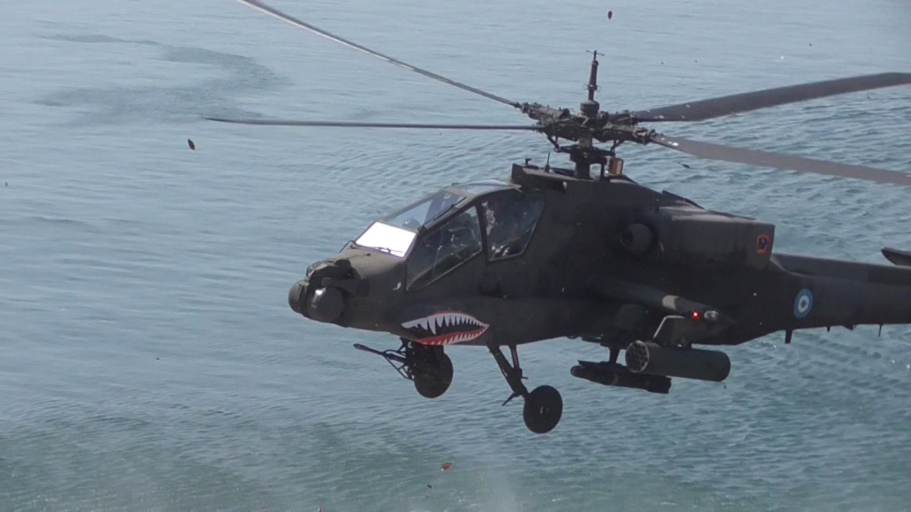 Kavala Airshow 2017 Hellenic Army Aviation AH-64A Apache