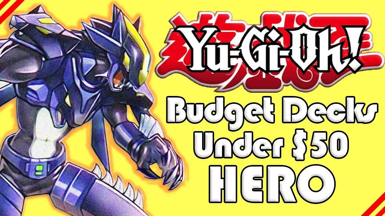 Yu-Gi-Oh! Budget HERO deck under $50