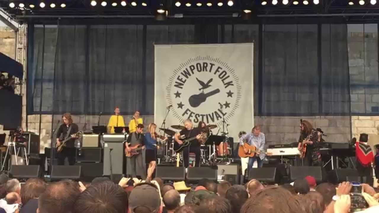 Roger Waters w/ My Morning Jacket - Wish You Were Here, Newport Folk Festival, 2015