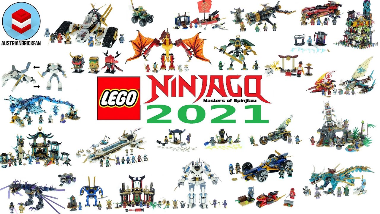 All LEGO Ninjago Sets 2021 Compilation Speed Build