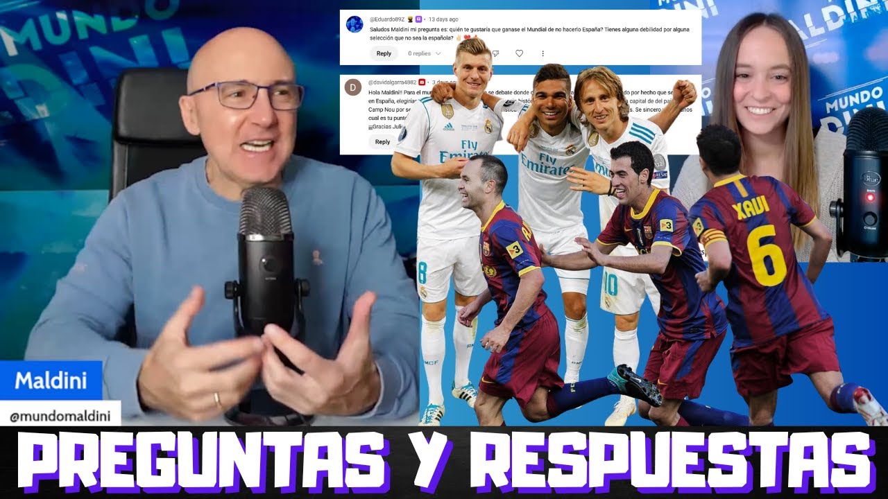 XAVI, INIESTA Y BUSQUETS vs MODRIC, CASEMIRO Y KROOS. ¿FINAL MUNDIAL 2030 EN EL BERNABÉU O CAMP NOU?