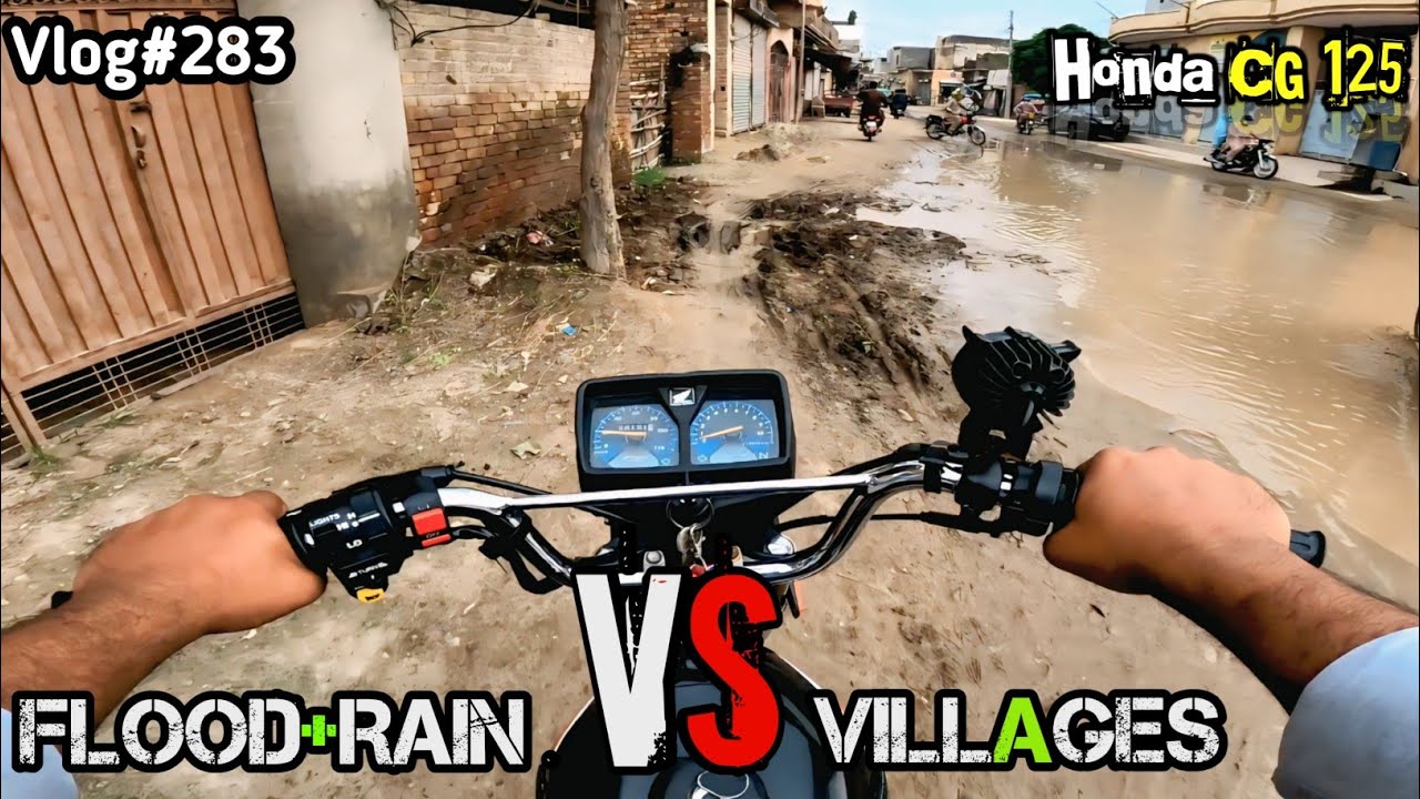 Dua Ke Appeal 🤲 Because Satluj River is in Stress || Travel by Honda CG 125