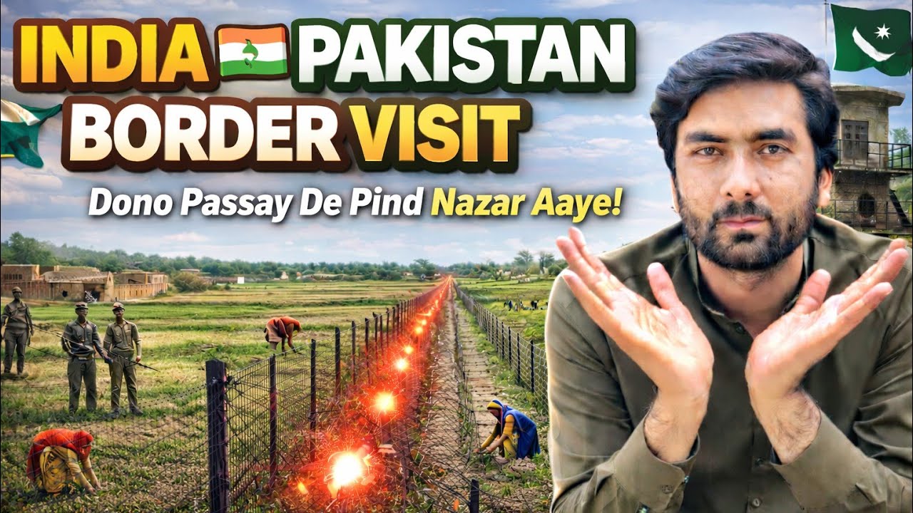 Pakistan🇵🇰 India 🇮🇳 Border Area😲