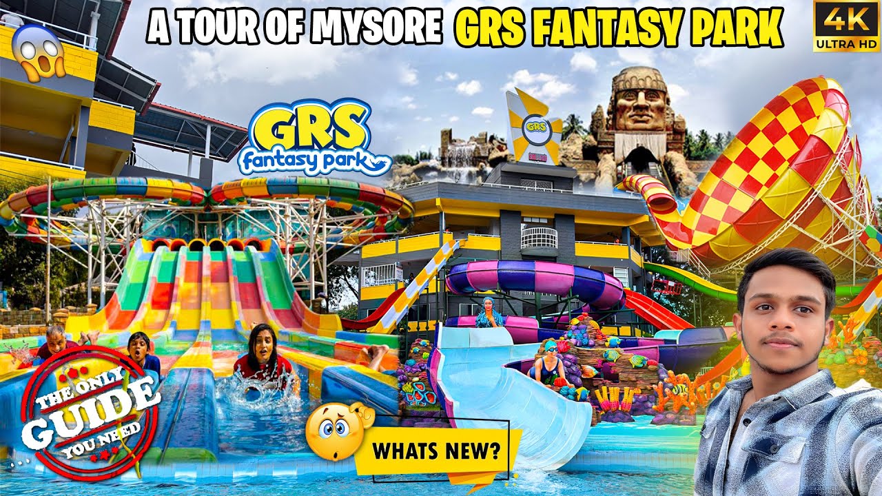 GRS Fantasy Park Mysore | 2025 New Updates | Full Tour | New Fun Rides | Full Detail Video