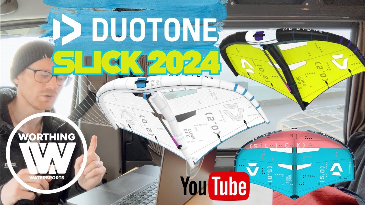Duotone Wing Foil Slick 2024 - Evolution of the boomed wing