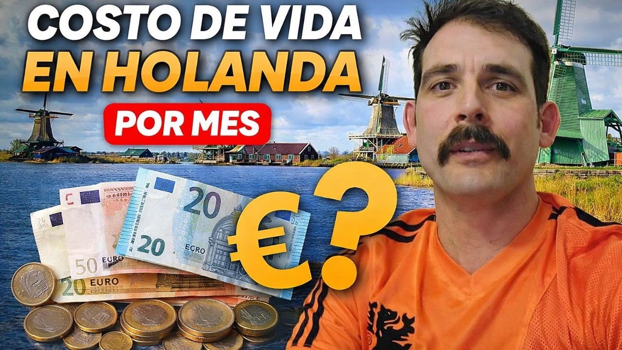 Costo de vida en HOLANDA 2026: lo que NADIE te cuenta 💶