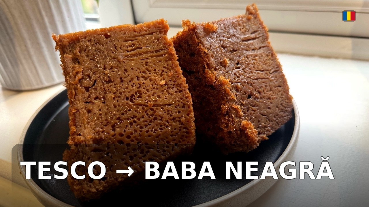 Купила продукты в Tesco и приготовила Baba Neagră | Томлёный десерт из Молдовы