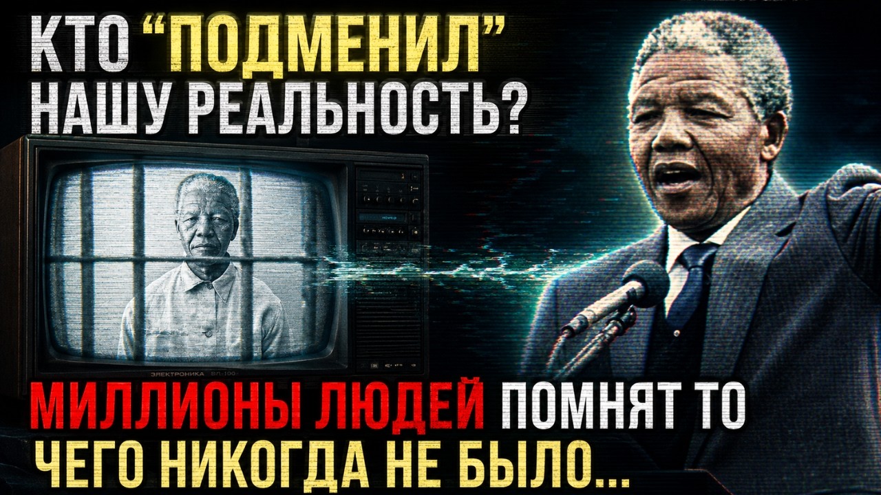 Вот Почему МЫ Помним ДРУГУЮ Реальность! Тёмная Сторона Эффекта Манделы…
