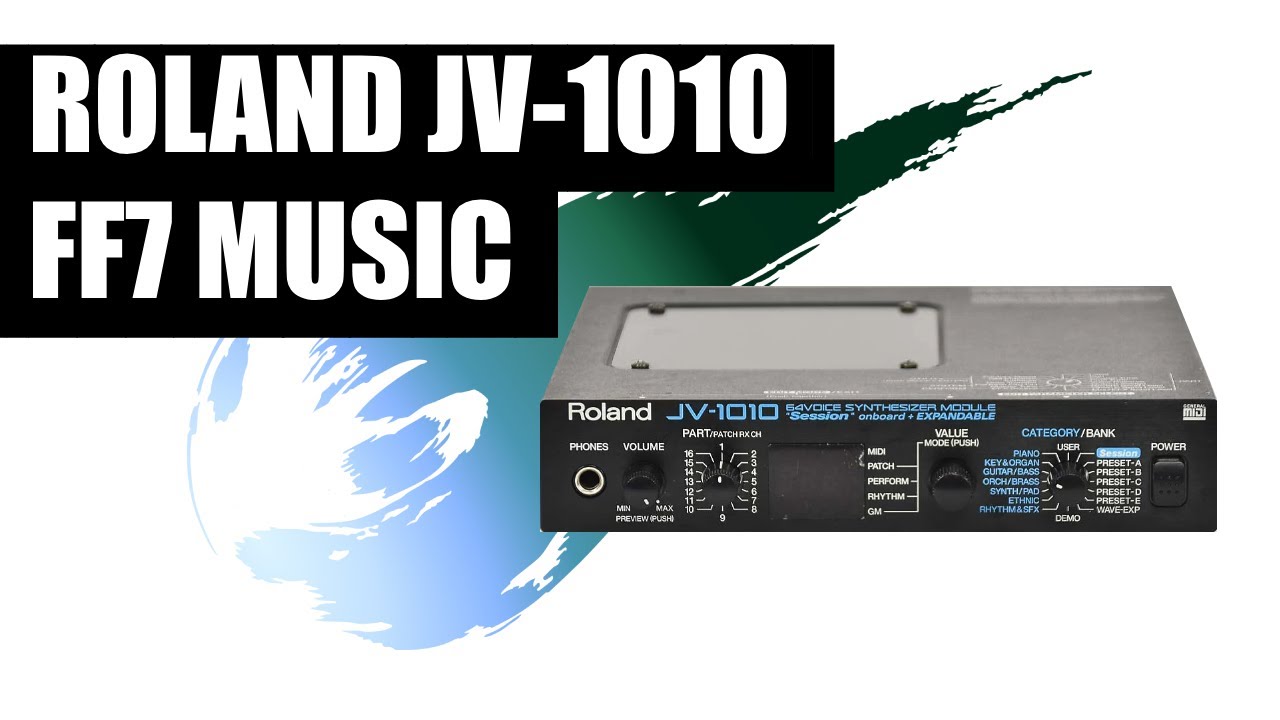 Roland JV-1010 - FFVII - Main Theme (GM)