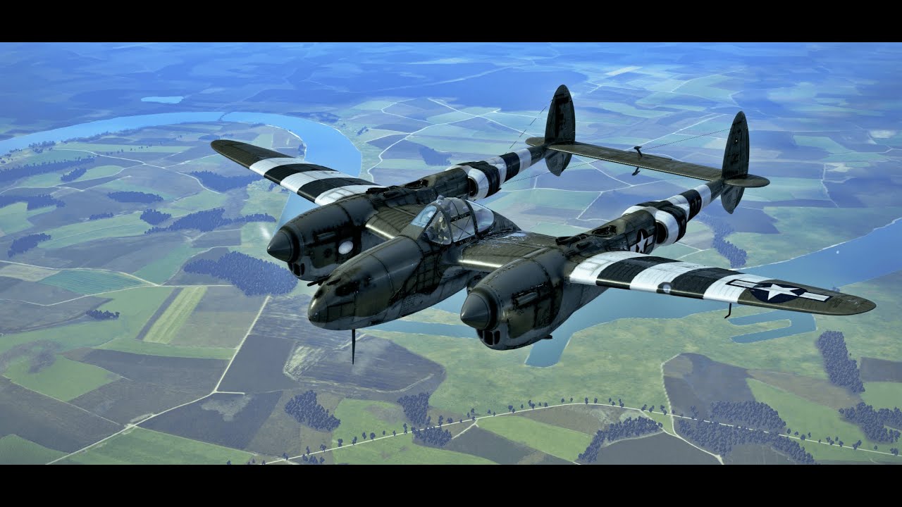 P-38J-25 - Train Hunt - IL 2 Sturmovik