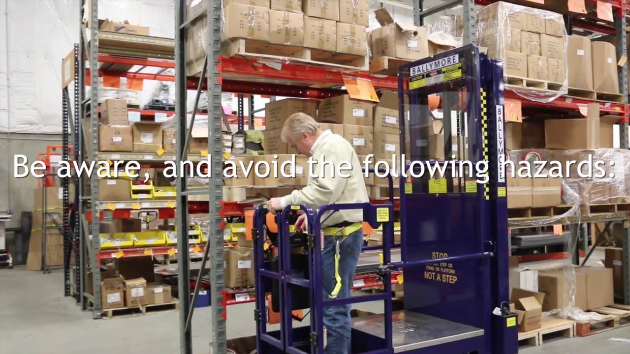DRIVABLE POWER STOCKER LIFT