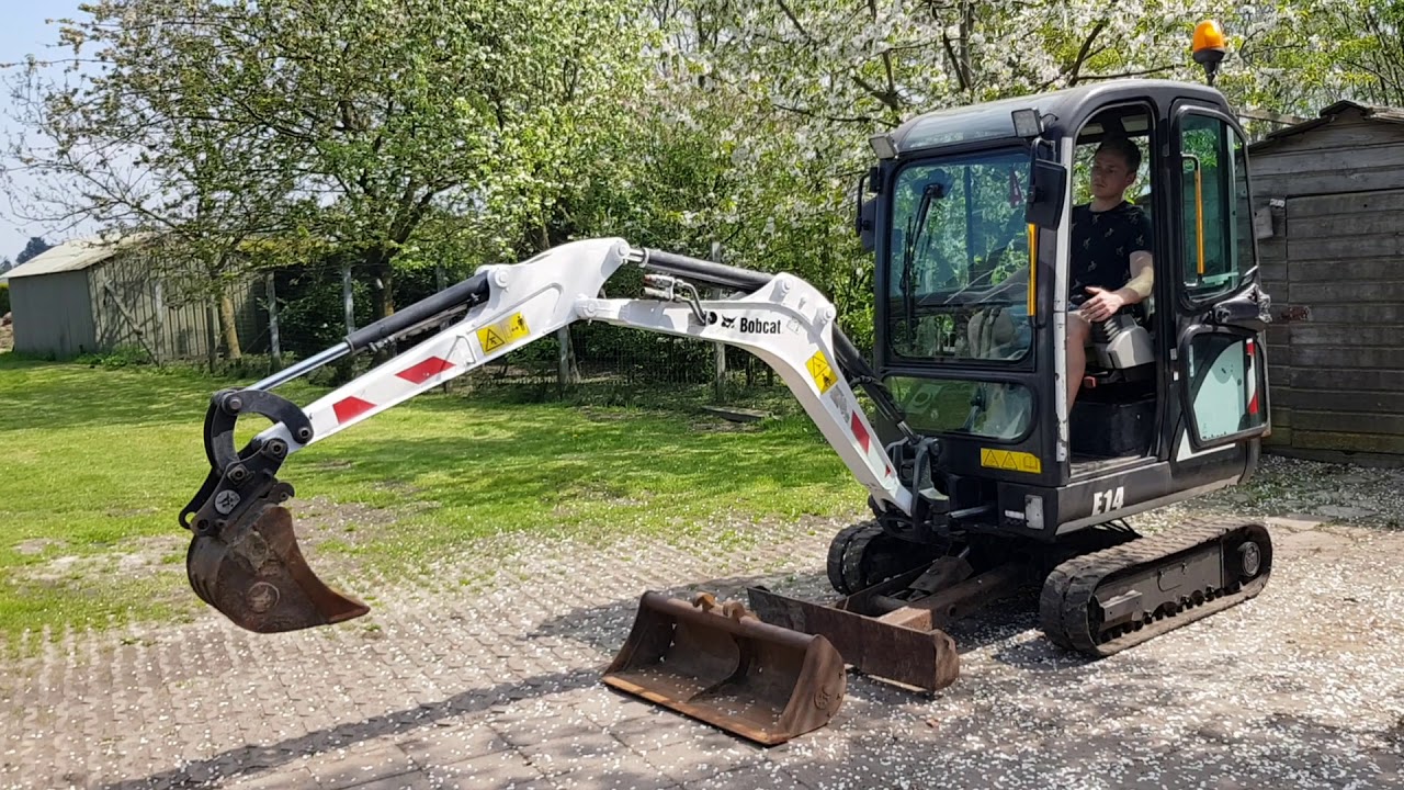 bobcat e14 minigraver 2013