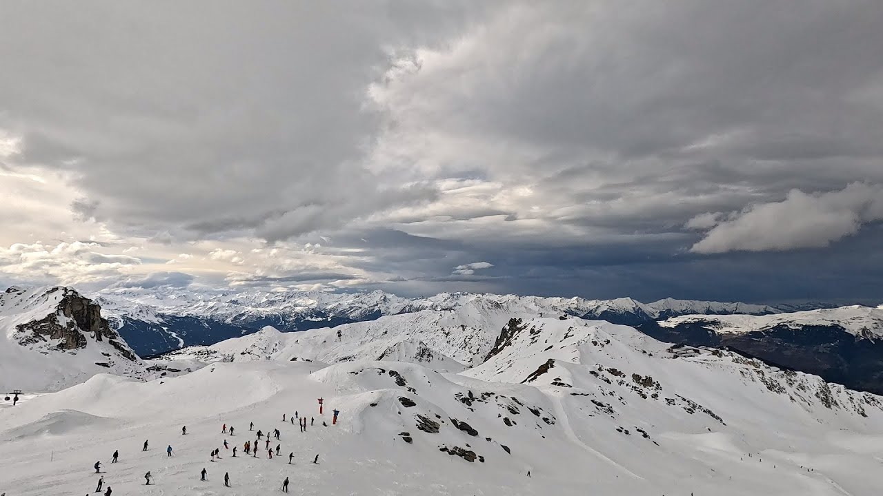 La Plagne Ski France  - Chalet D Altitude - Source - Belle Plagne - Plagne Bellecote -  GoPro 12, 4K