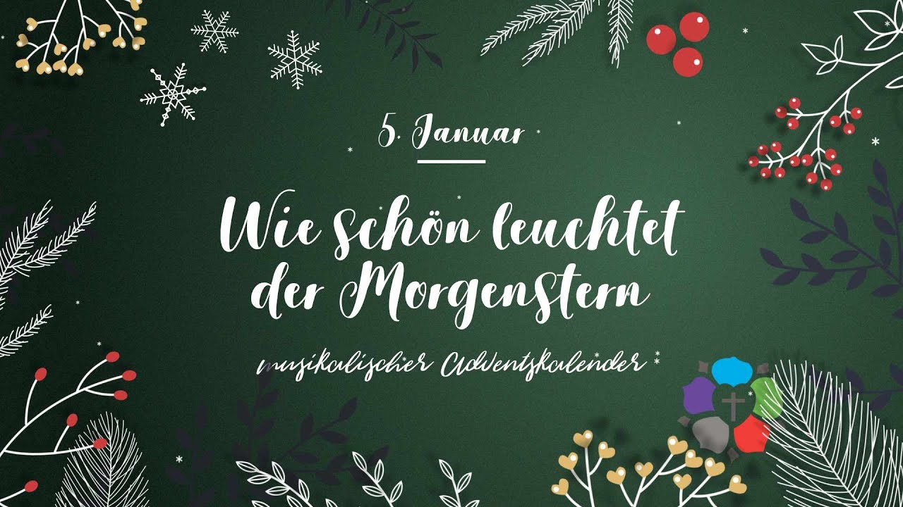 Wie schön leuchtet der Morgenstern | Musikalischer Adventskalender #40 | Waldheim | Orgel:Bixl/Bran