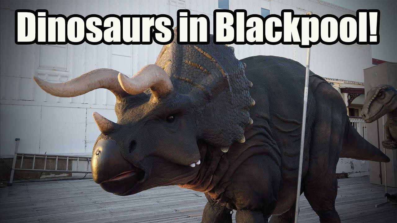 Dinosaurs In Blackpool! North Pier 🦖🦕🦖