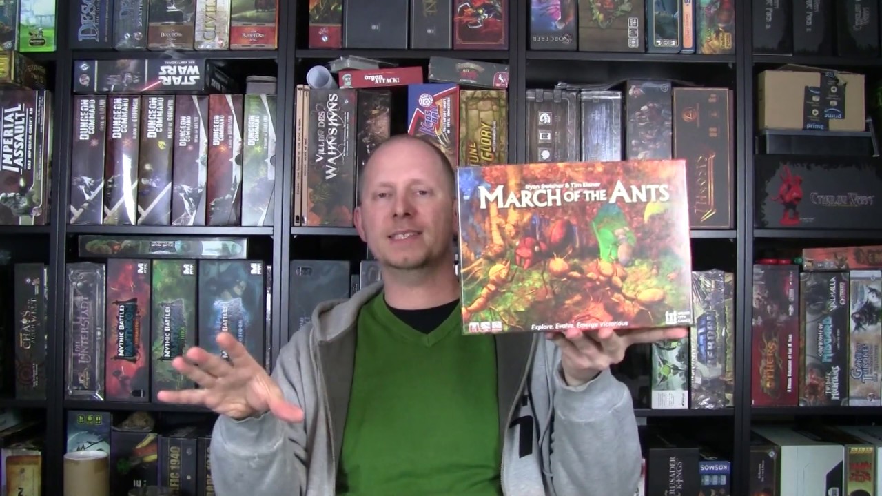 Review - MARCH OF THE ANTS von Weird City Games - Worldbuilding-Spiel [ENGLISH]