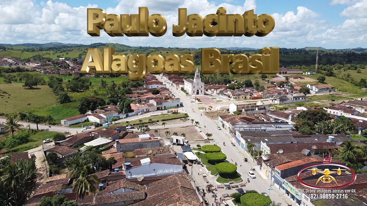 Paulo Jacinto - Alagoas Brasil - Visto de cima em 2.7K - Dji Mavic Mini