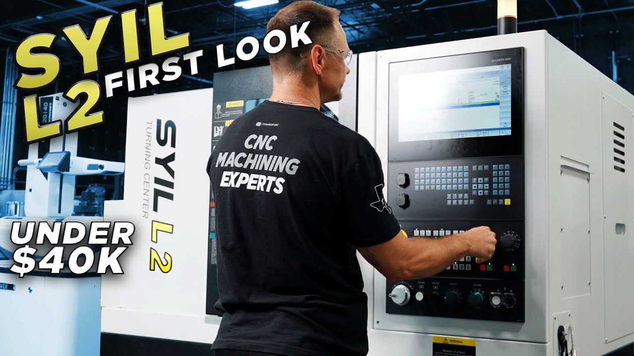 $40K CNC Lathe? First Look at the SYIL L2