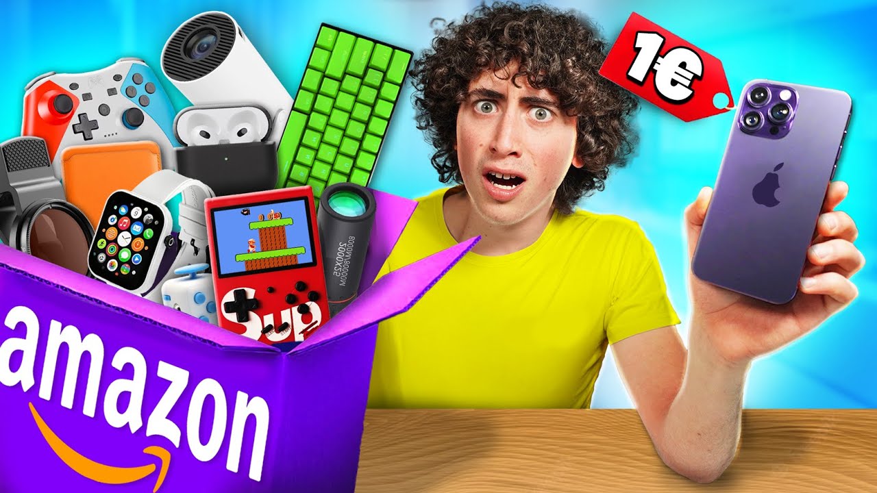 Ho comprato Tutti i PRODOTTI DA 1€ su AMAZON: FANNO SCHIFO?