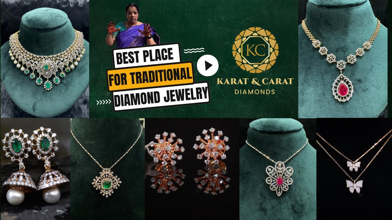 Pure VVS Diamond Jewelry Shopping Vlog | Karat and Carat Diamonds Kodambakkam