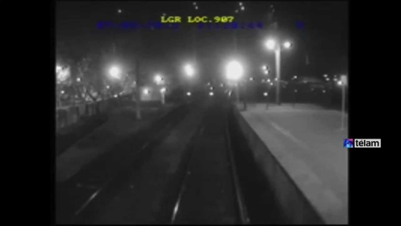 El video del choque de trenes en Temperley