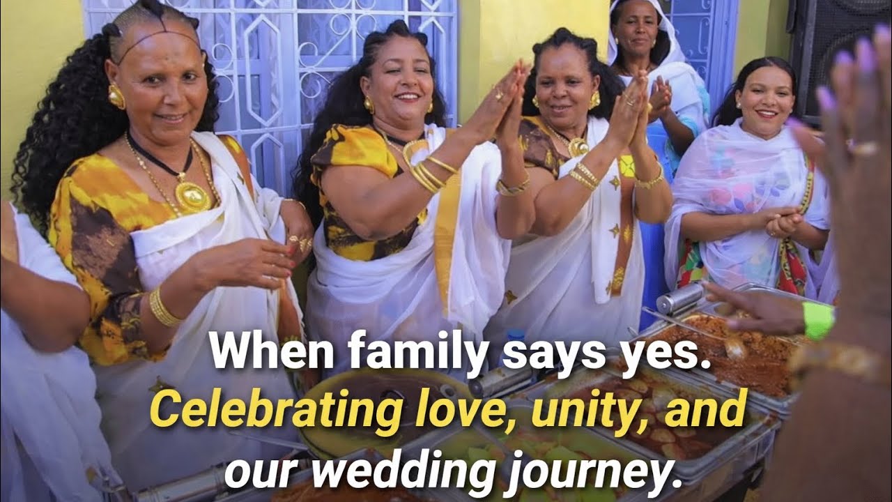 wedding Arrangement and family  Blessing