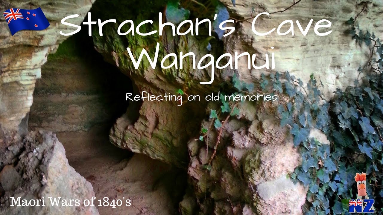 Strachan's Cave   Okoia Wanganui, from the Maori Wars of the 1850's - CBR1000F