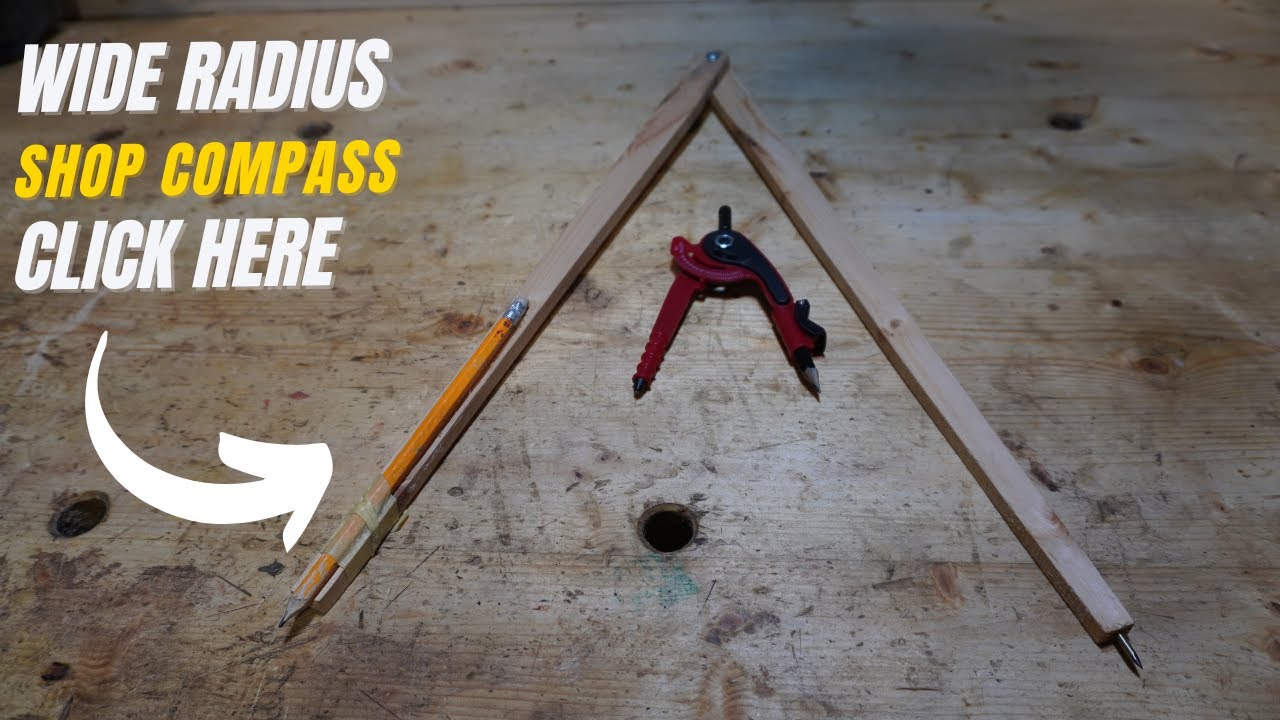 How to make a giant compass for big radius'