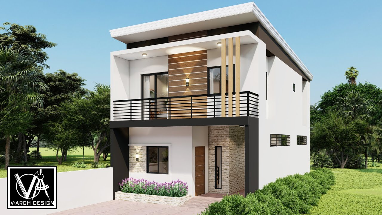70 SQM HOUSE DESIGN - 2 STOREY | 3 BEDROOM