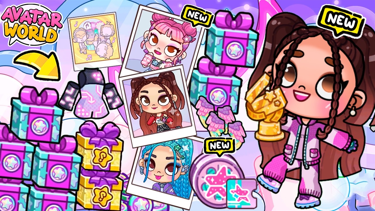 100% COMPLETADOS: Todos los SECRETOS y MONEDAS del GALXE VIDEOCLIP STUDIO en Avatar World
