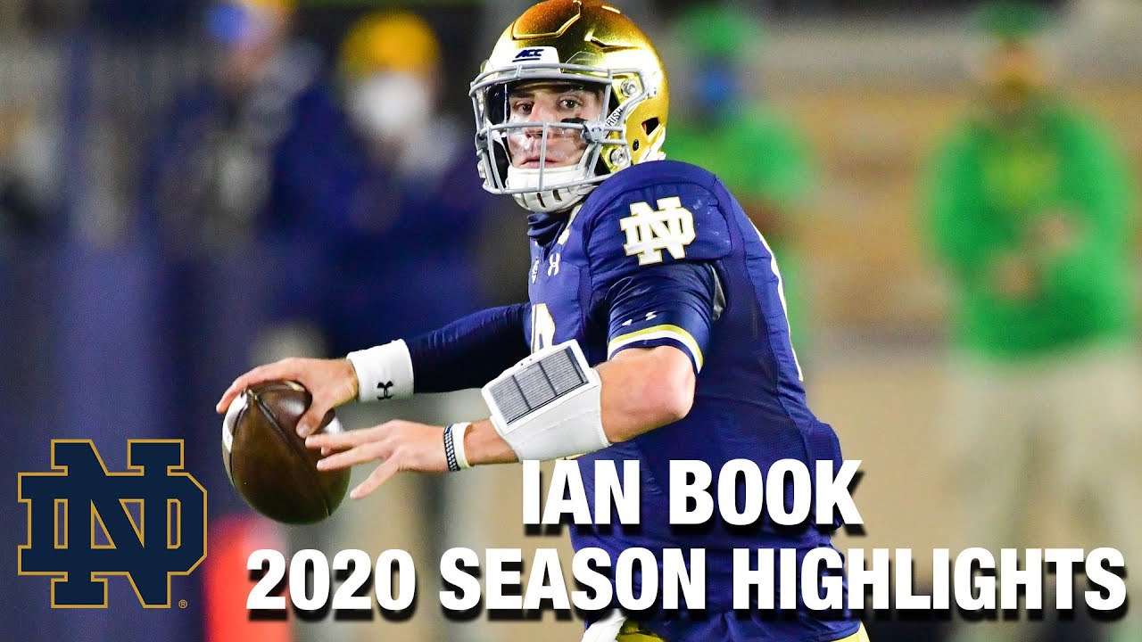 Notre Dame QB Ian Book's 2020 Regular Season Highlights