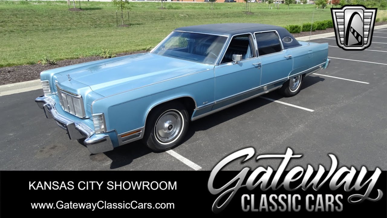 1976 Lincoln Town Car  Gateway Classic Cars  Kansas City #900