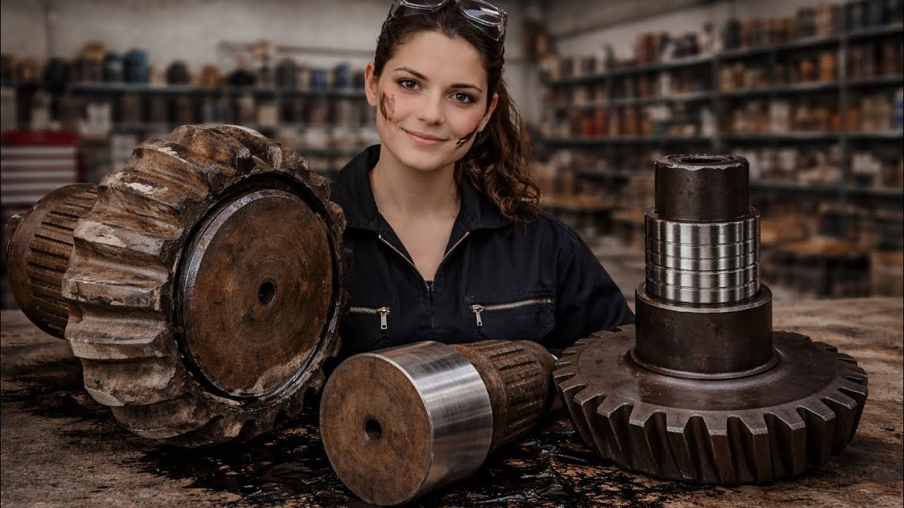 Broken Gear Repair - Damage Like Never Seen Before !
