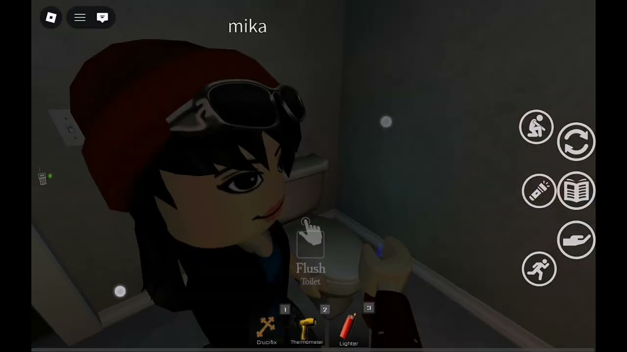 Playing with my roblox friend 2