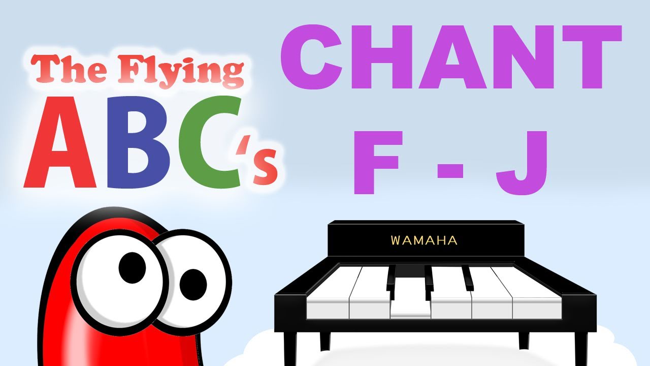 The Flying ABC's Alphabet Chant F to J